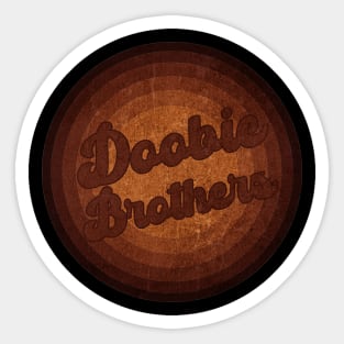 Doobie Brothers - Vintage Style Sticker